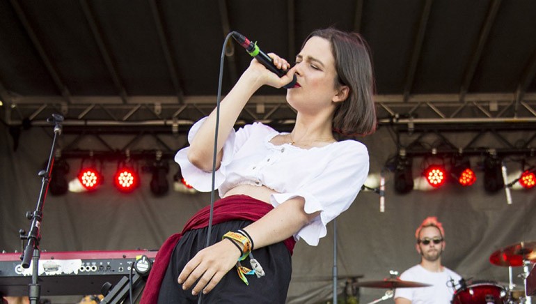 LaFemme performs on the BMI Stage during the 2017 Austin City Limits Festival.
