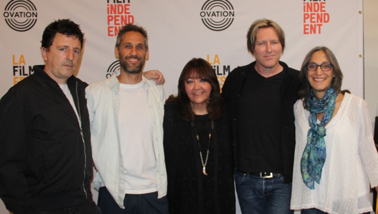 Pictured (L-R) at the LA Film Festival are: BMI composers Atticus Ross, Rob Simonsen, BMI’s Doreen Ringer-Ross and BMI composers Tyler Bates and Miriam Cutler.