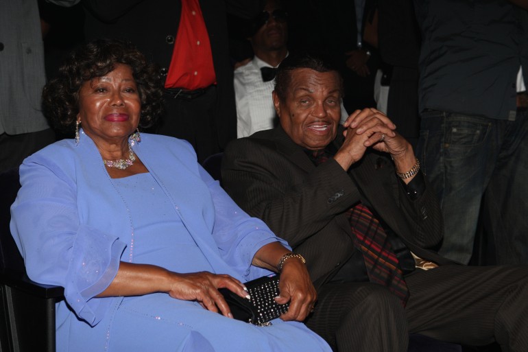 Katherine and Joe Jackson at the 2008 BMI R&B/Hip-Hop Awards honoring The Jacksons