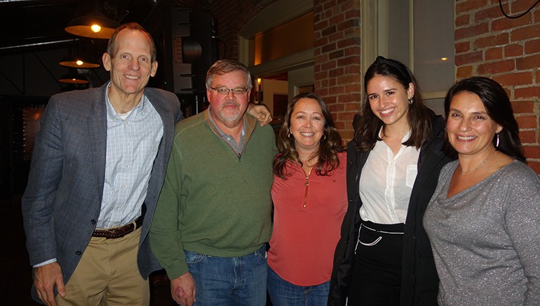 Pictured before Rozzi’s performance at the ISHA winter summit in Denver are: BMI’s Dan Spears, ISHA incoming Board Chair and Virginia Restaurant, Lodging & Travel Association President Eric Terry, ISHA Board Chair and California Hotel & Lodging Association SVP Jennifer Rohr, BMI singer-songwriter Rozzi and ISHA Executive Director Chris Pappas.