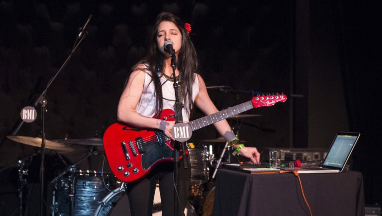 Madame Récamier opens BMI Sonidos Alternos Latin Showcase with a stunning vocal performance during SXSW 2017. 