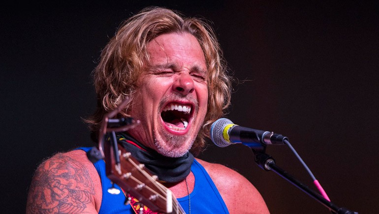 Jeffrey Steele performs at the Truman Waterfront Amphitheater during Key West Songwriters Festival on May 13, 2018, in Key West, Florida. 