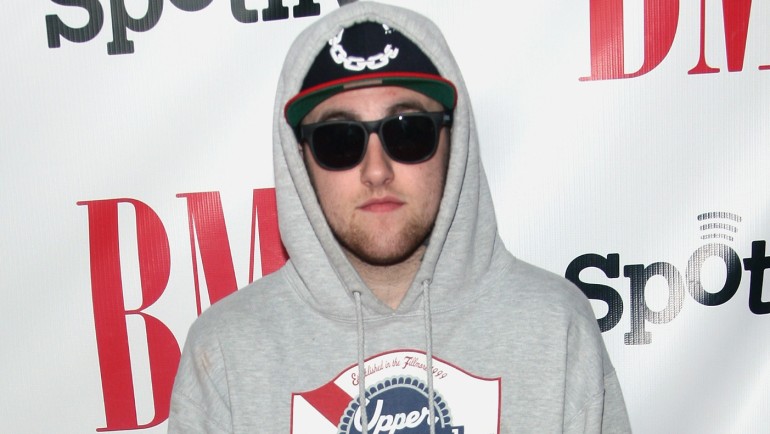 Mac Miller arriving at the 2012 BMI Urban Awards