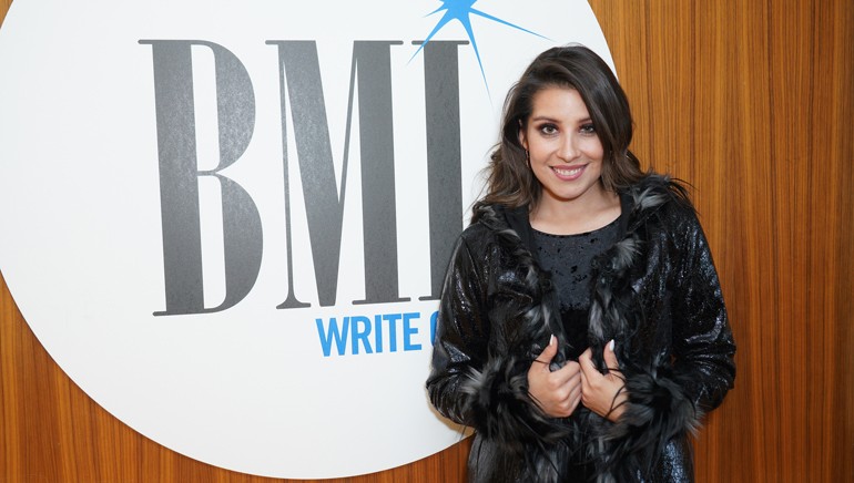Maria Jose Quintanilla performs at the BMI office in Los Angeles.