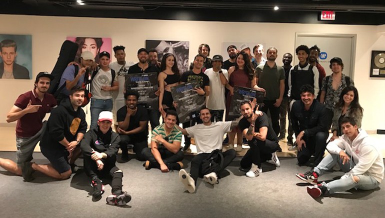 BMI, Warner/Chappell and Warner Music Group “Write On” song camp participants and executives pose for a photo following a successful two-day collaborative experience.