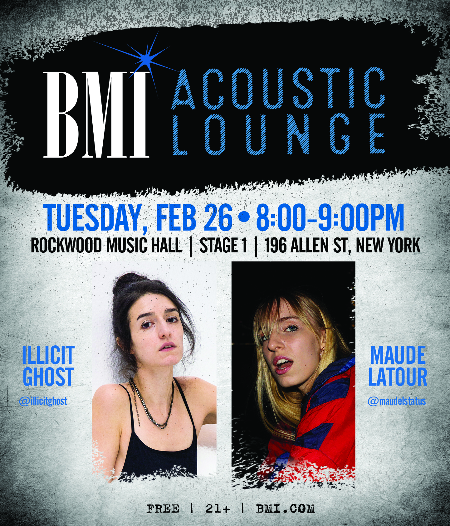 Acoustic Lounge Flyer Feb 2019