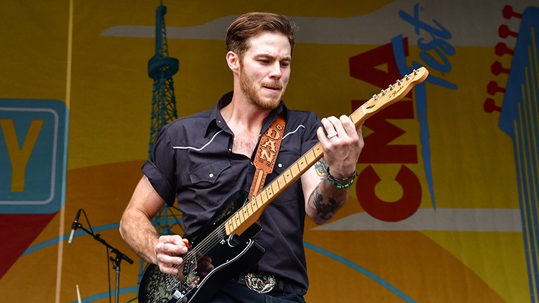 Dan Smalley performs at the 2019 BMI Tailgate at CMA Fest.