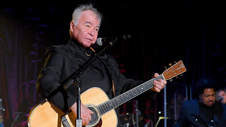 John Prine performs at the 50th Annual Induction & Awards Gala of the Songwriters Hall of Fame.