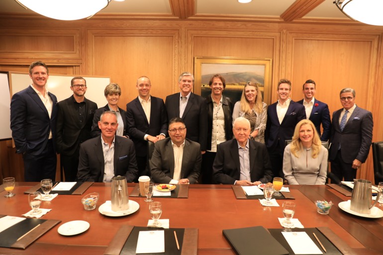 BACK ROW, left to right
Casey Elliott (GENTRI), Stephen Nelson (GENTRI Musical Director), Melanie Bowen (Community Relations Director, Orrin G. Hatch Foundation), Matt Sandgren (Executive Director, Orrin G. Hatch Foundation), Gordon Smith (President/CEO NAB), Kurt Bestor (Composer & Performer), Michele Zabriskie (President, Utah Broadcasters Association), Bradley Quinn Lever (GENTRI), Brad Rossin (GENTRI), Ron Gunnell (Consultant-GENTRI)
 
FRONT ROW
Mike O'Neill (BMI), Makan Delrahim (US DOJ), Senator Orrin G. Hatch, Elizabeth Matthews (ASCAP)