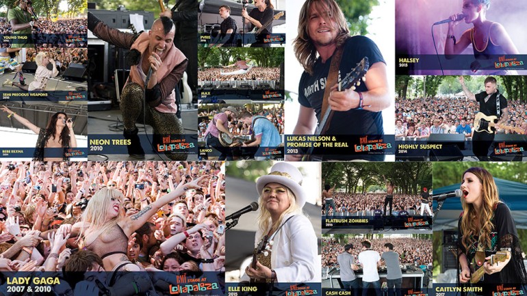 Past BMI Lollapalooza performers include Lady Gaga, Halsey, Elle King, Lukas Nelson & Promise of the Real, and many more.