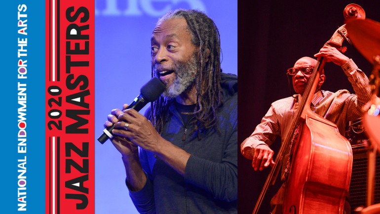 Pictured are 2020 NEA Jazz Masters Bobby McFerrin and Reggie Workman