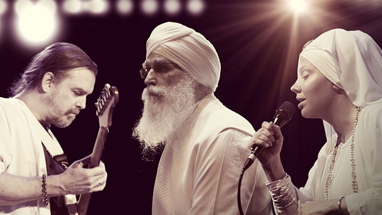 (L-R): Adam Berry, Harijiwan Khalsa and Gurujas Khalsa of White Sun