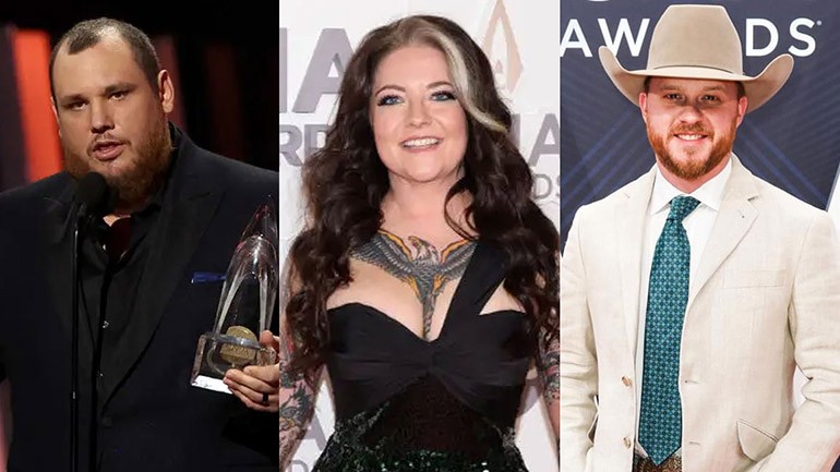 Luke Combs, Ashley McBryde, and Cody Johnson