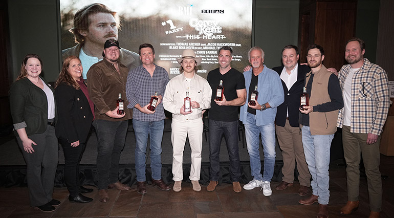 Corey Kent and Green-River whiskey