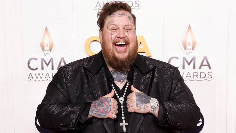 BMI singer/songwriter Jelly Roll at the Country Music Association (CMA) Awards on November 8, 2023.