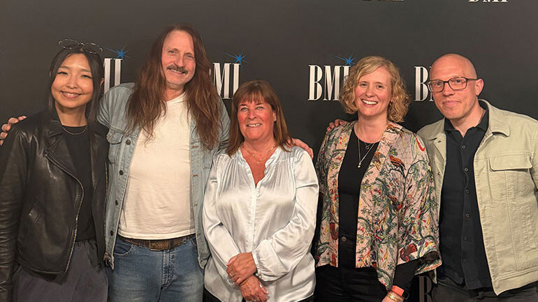 Anu Gantumur (BMI), Aidan Kenny (Warner Chappell), Karen Buse (BMI), Nicole Bradford (Warner Chappell), Jon Miller (BMI)