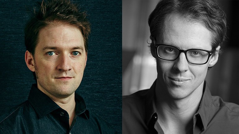 (L-R): BMI Composers Stephen Barton and Frederik Wiedmann
