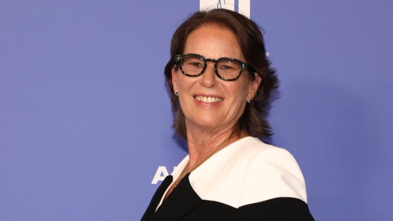 Alison Smith, BMI’s EVP Distribution, Publisher Relations & Administration Services, arriving at the Billboard Women In Music Awards held at YouTube Theater on March 1, 2023 in Los Angeles, California.