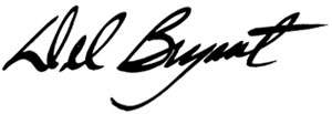 Signed Del Bryant